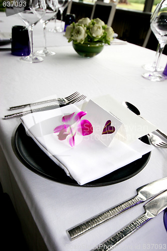 Image of Table setting