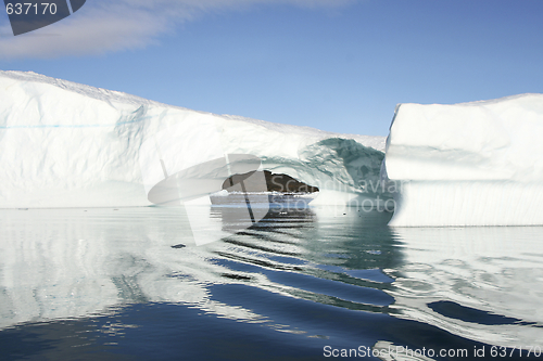 Image of Iceberg in Arctic waters