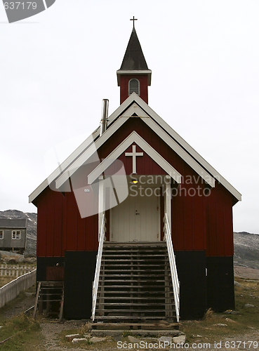 Image of Church in Appilatoq, Greenland