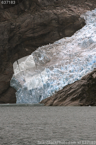 Image of Front of a glacier