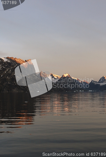 Image of View of Napassorsuaq Fjord, Greenland