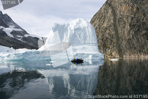 Image of Iceberg in Arctic waters