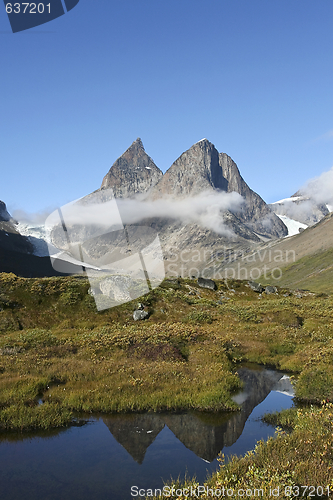 Image of Mountains in Dronning Marie Dal, Greenland