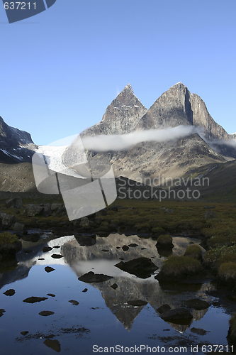 Image of Mountains in Dronning Marie Dal, Greenland