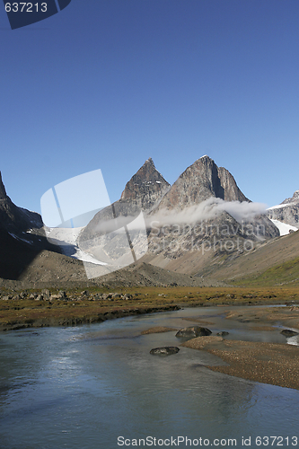 Image of Mountains in Dronning Marie Dal, Greenland