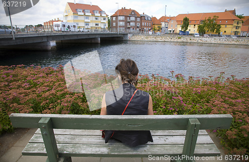 Image of Female tourist