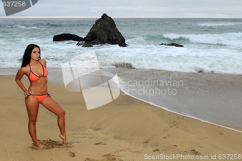 Image of Beach girl