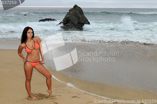 Image of Beach girl