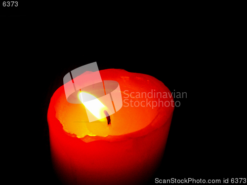 Image of Candle light in night
