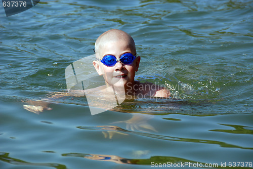 Image of boy in googles