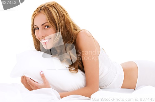 Image of in bed