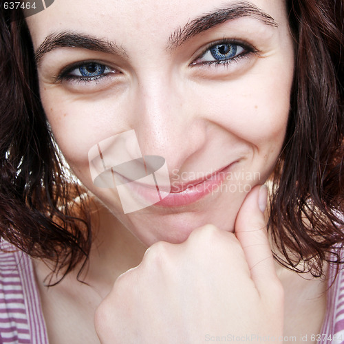 Image of Woman looking at you !