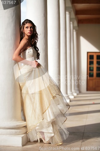 Image of romantic image of the girl