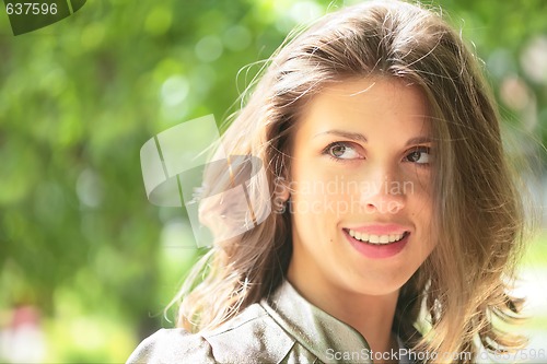 Image of girl with brown hair