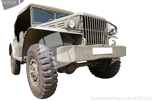 Image of Vintage Military Car 40th