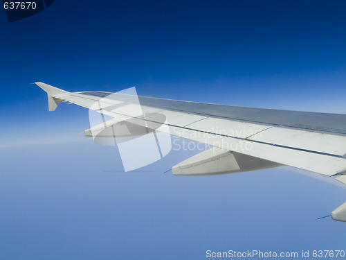 Image of Airplane wing