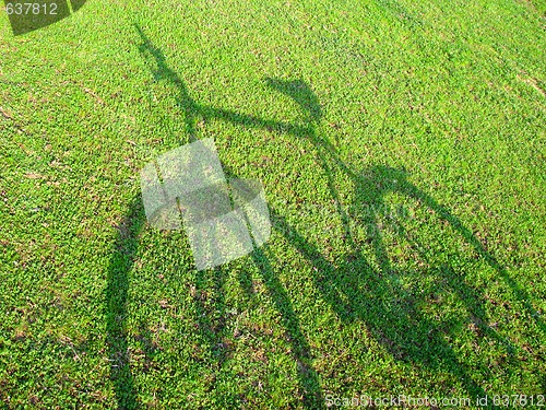 Image of Bicycle In green 4