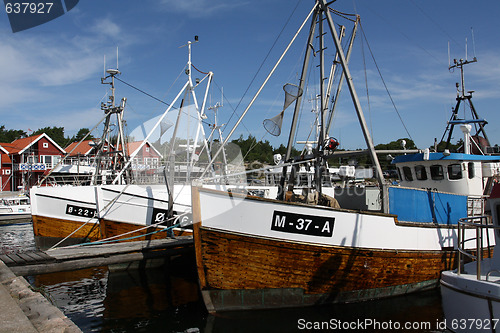 Image of Norwegian trawler