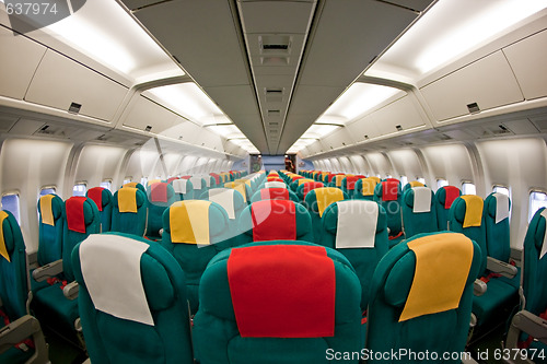 Image of Aircraft interior