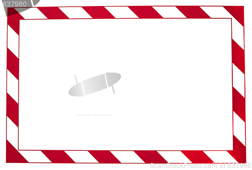 Image of Empty warning sign