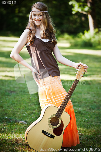 Image of Guitar girl