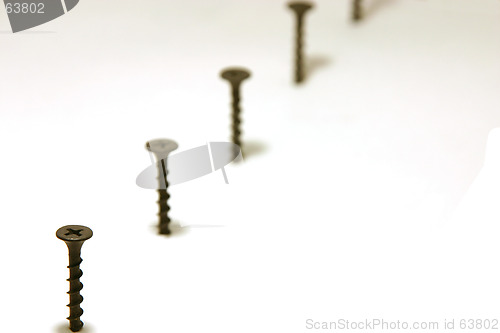 Image of Screws in Line