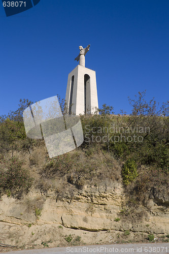 Image of christ statue