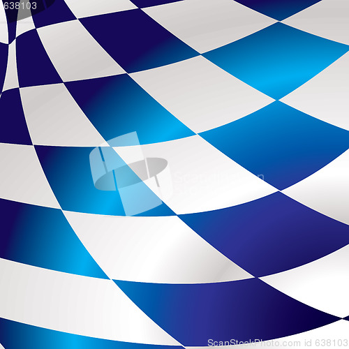 Image of blue checkered square