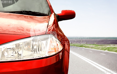 Image of Car on the road.