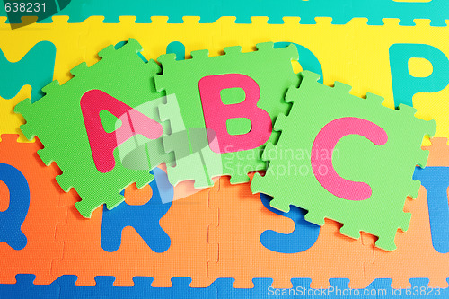 Image of colorful letters