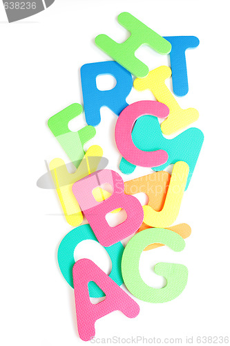 Image of colorful letters