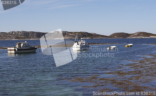 Image of Moored boats