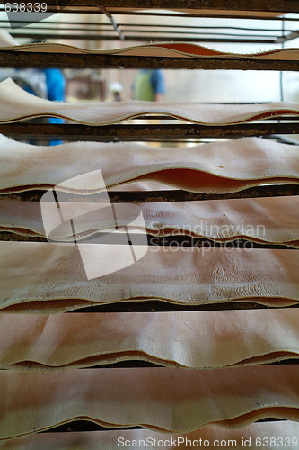 Image of Wood veneer for plywood production