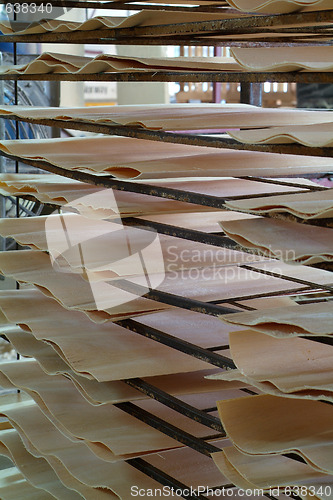 Image of Wood veneer for plywood production
