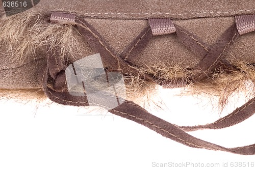 Image of detail of shoe