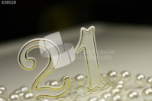 Image of 21st Birthday sign