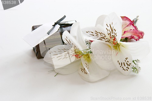 Image of chocs and flowers