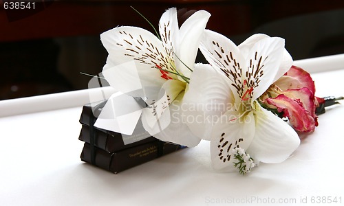 Image of chocs and flowers