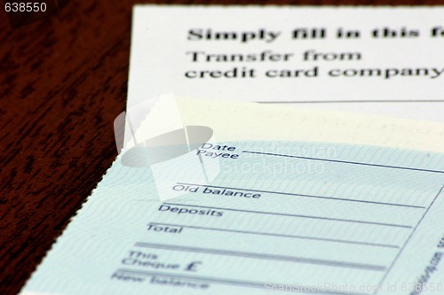 Image of bank slip
