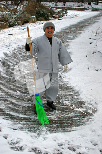 Image of Korean monk