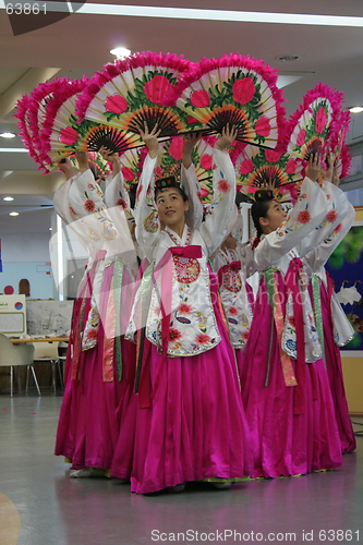 Image of Traditional dancers from Asia