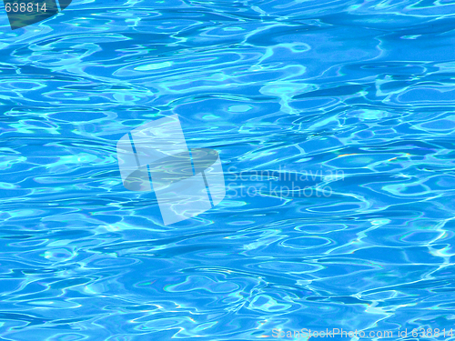 Image of Blue water background