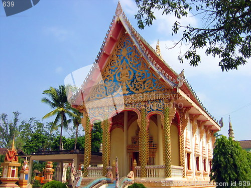 Image of High Temple. Vientiane. Laos