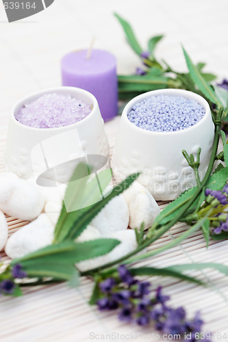 Image of lavender bath caviar