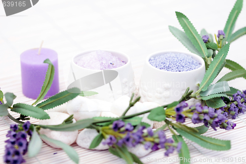 Image of lavender bath caviar