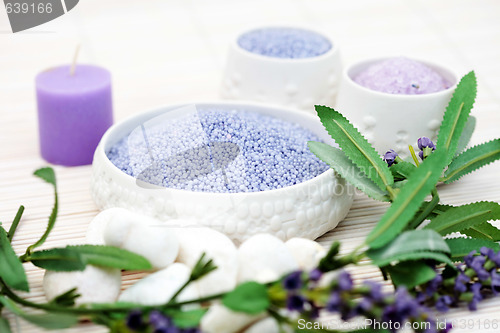Image of lavender bath caviar