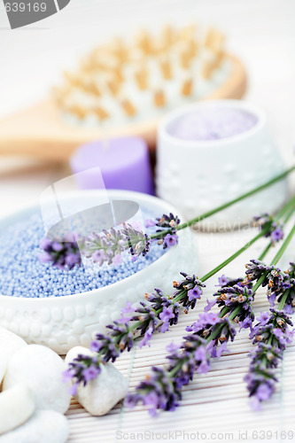 Image of lavender bath caviar