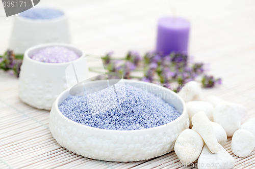 Image of lavender bath caviar