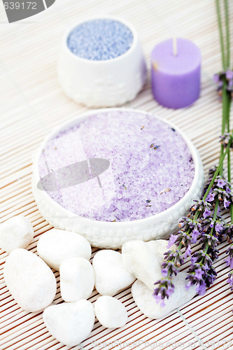 Image of lavender bath caviar