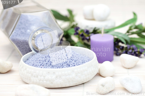 Image of lavender bath caviar